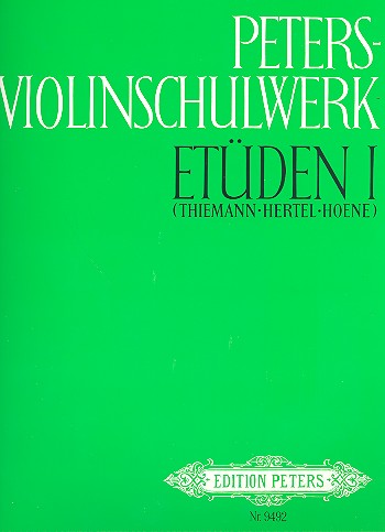 ALBUM - PETERS ESCUELA DE VIOLIN - ESTUDIOS VIOLIN 1