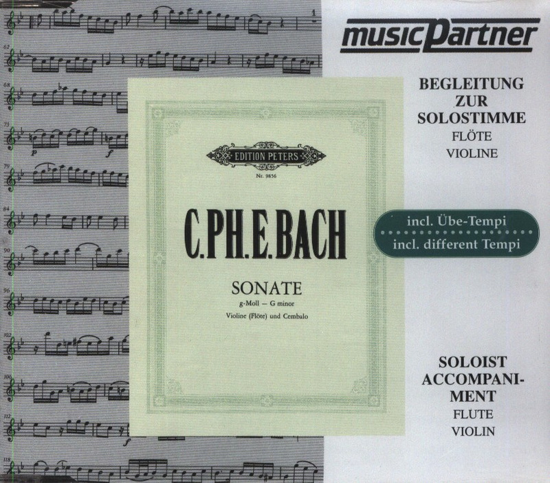 BACH C.P.E. - SONATA SOL m (+CD) -
