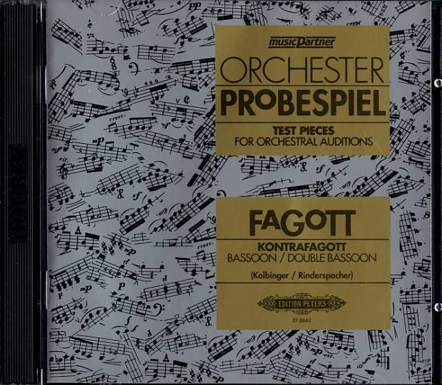 ALBUM - ORCHESTER PROBESPIEL (2CD) - (FAGOT) (SOLO CD)