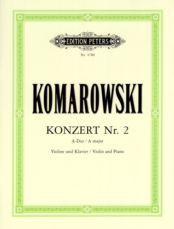 KOMAROWSKI - CONCIERTO Nº2 LA M -