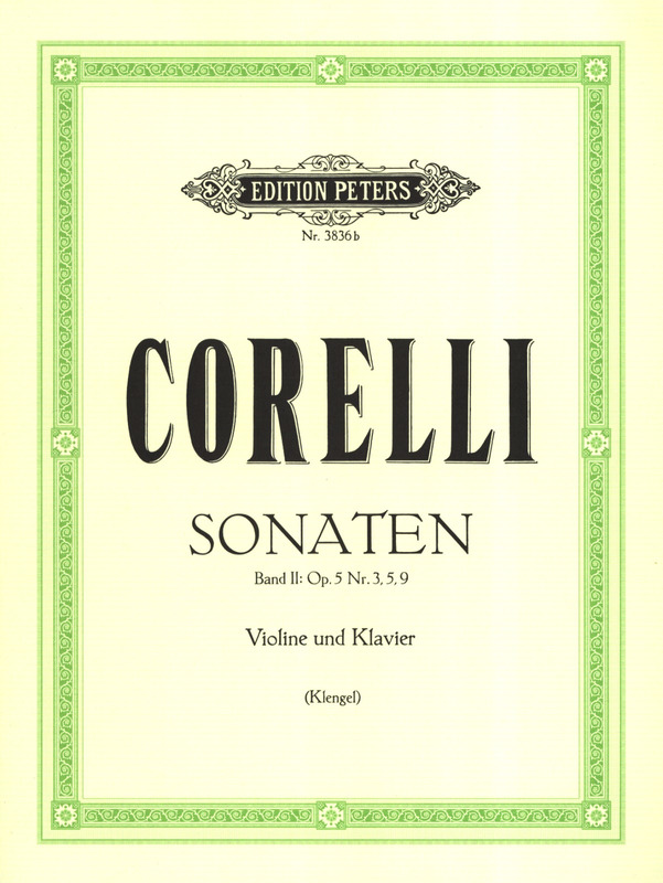CORELLI A. - SONATAS (3) - OP.5 Nº3,5,9
