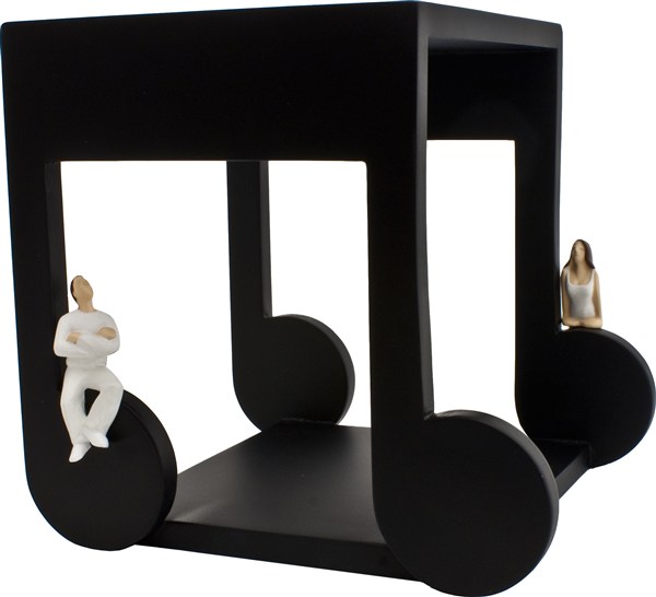 REGALO- PORTA CDS NEGRO CORCHEA