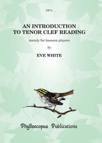 WHITE E. -  AN INTRODUCTION TO TENOR CLEF READING