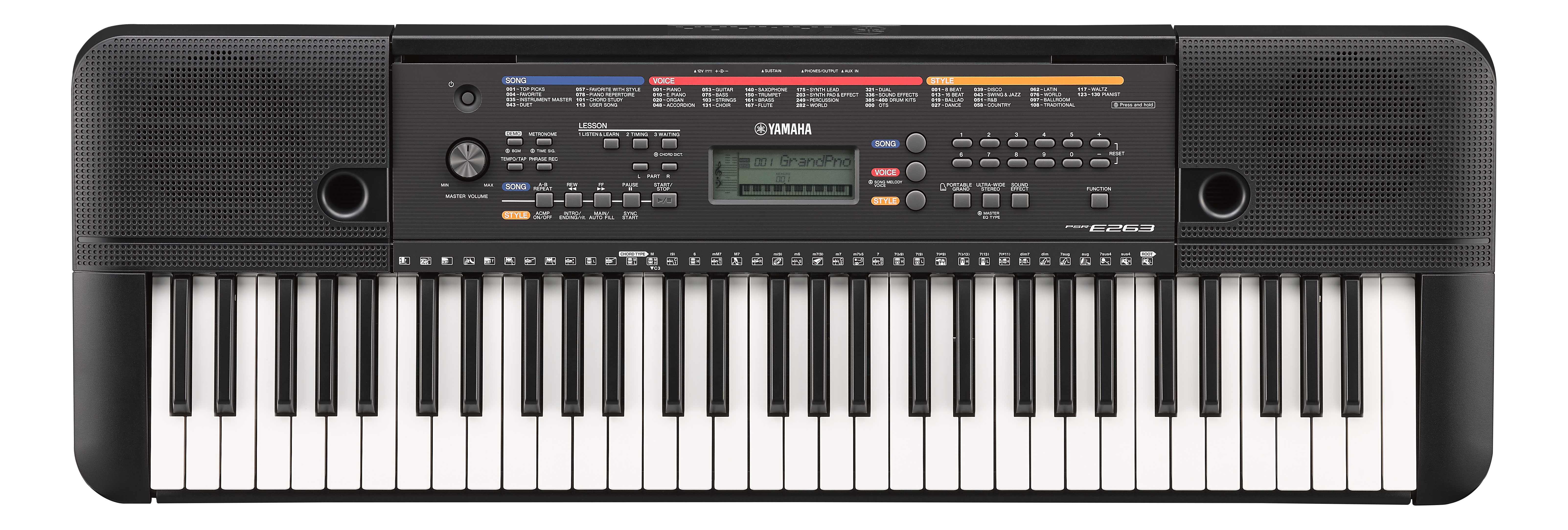 TECLADO - YAMAHA PSR-E263