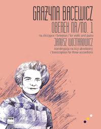 BACEWICZ G. - OBEREK Nº1 3 ACORDEONES