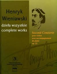 WIENIAWSKI H. - CONCIERTO Nº 2 RE m VIOLIN OP.22