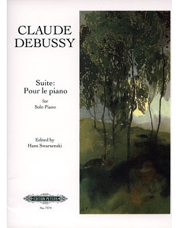 DEBUSSY C. - SUITE PARA EL PIANO (EDICION PETERS)