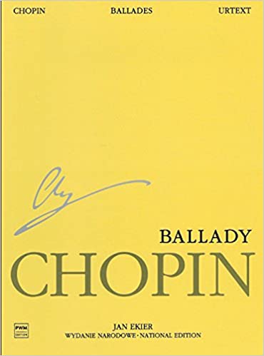 CHOPIN F. - BALADAS URTEXT (J. EKIER)