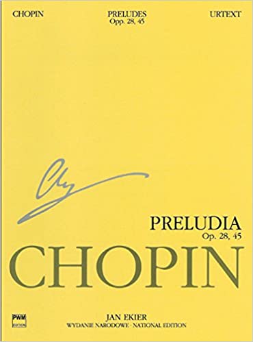 CHOPIN F. - PRELUDIOS URTEXT (J. EKIER)
