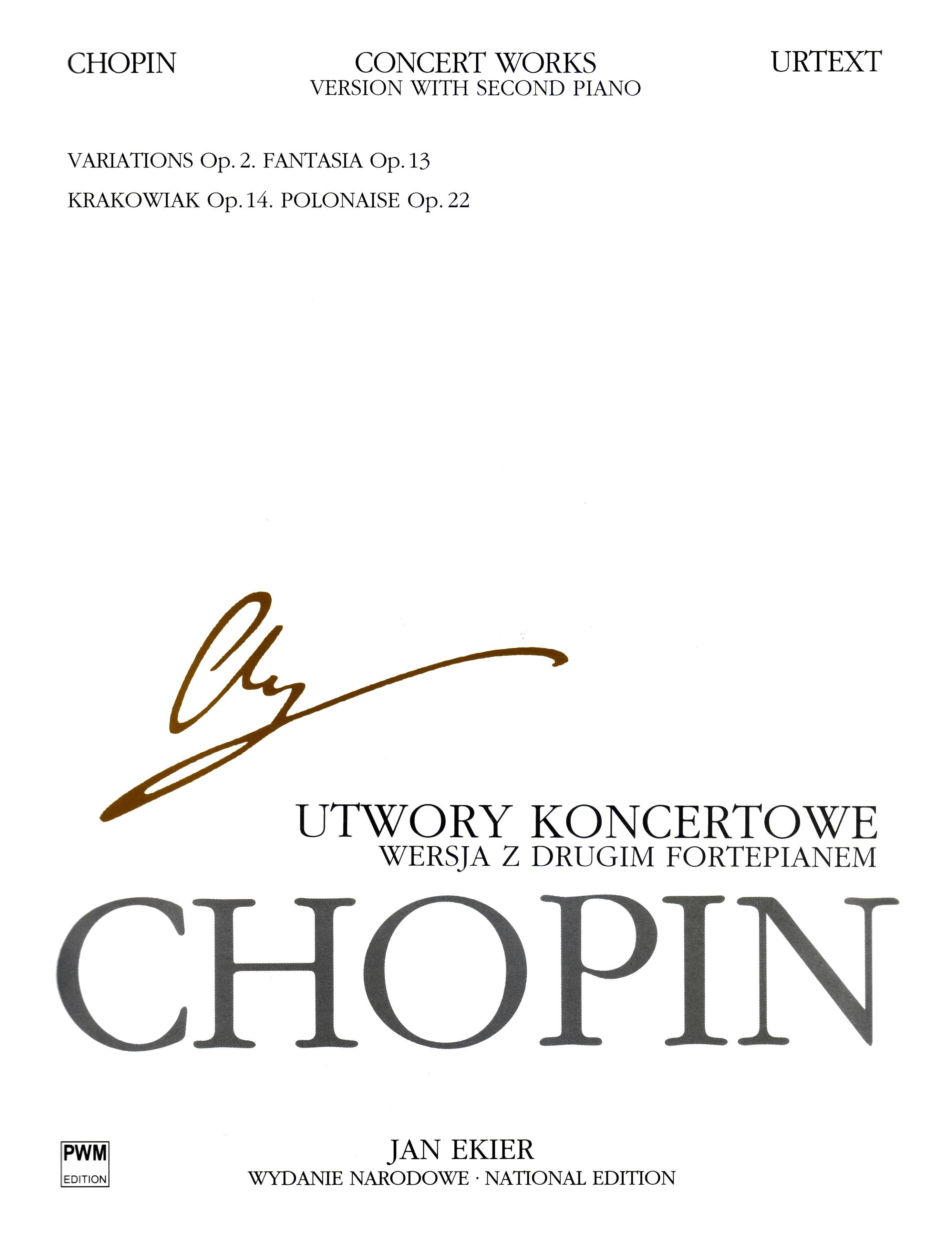 CHOPIN F. - OBRAS CONCIERTO