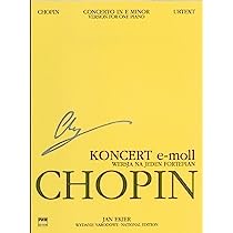 CHOPIN F. - CONCIERTO MI m Nº1 OP.11 URTEXT (J.EKIER) (BOLSILLO)