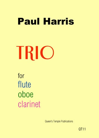 HARRIS P. - TRIO OBOE FLAUTA Y CLARINETE