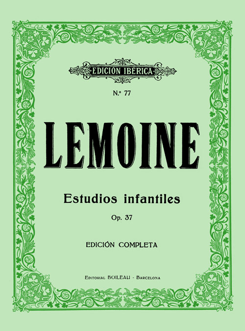 LEMOINE H. - ESTUDIOS INFANTILES - OP.37