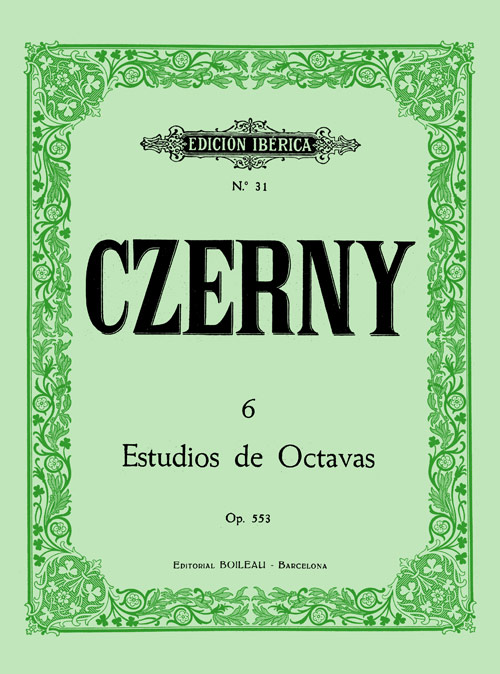 CZERNY C. - ESTUDIOS DE OCTAVAS (6) - OP.553