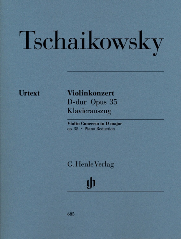 TCHAIKOVSKY P.I. - CONCIERTO RE M - OP.35  URTEXT