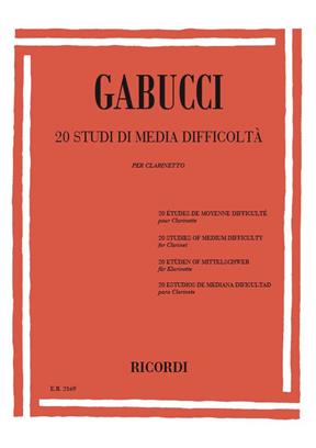 GABUCCI A. - ESTUDIOS DE MEDIANA DIFICULTAD -