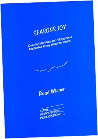 WIENER R. - AUTUMN JOY DUO PARA VIBRAFONO Y MARIMBA