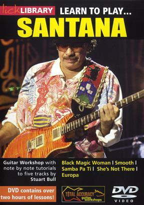 APRENDE A TOCAR SANTANA (DVD)