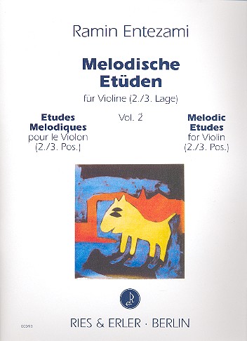 ENTEZAMI R. - ESTUDIOS MELODICOS VIOLIN V.2