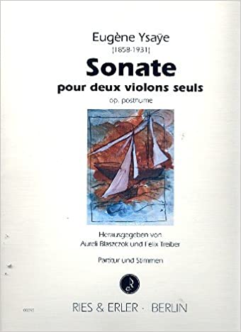 YSAYE E. - SONATA OP.POSTUMO 2 VIOLINES