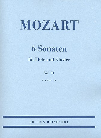 MOZART W. A . - SONATAS FLAUTA V.2 (6)