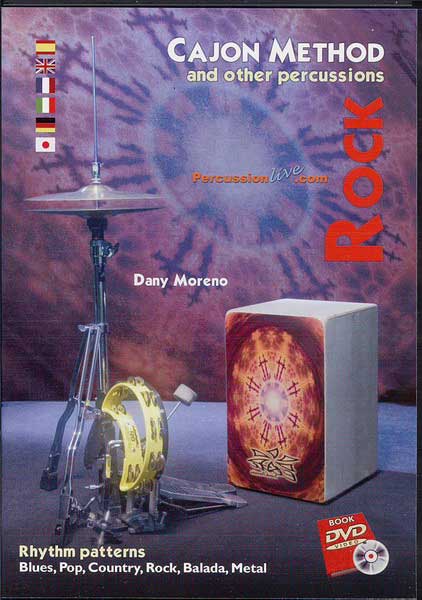 MORENO D. - METODO DE CAJON "ROCK" Y OTRAS PERCUSIONES