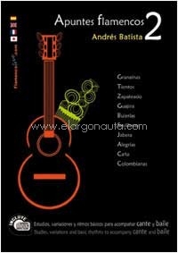 BATISTA A. - APUNTES FLAMENCOS Vº 2 +CD (GUI)