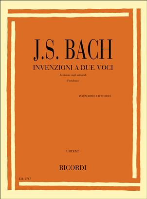 BACH J.S. - INVENCIONES A 2 VOCES URTEXT (PESTALOZZA) -