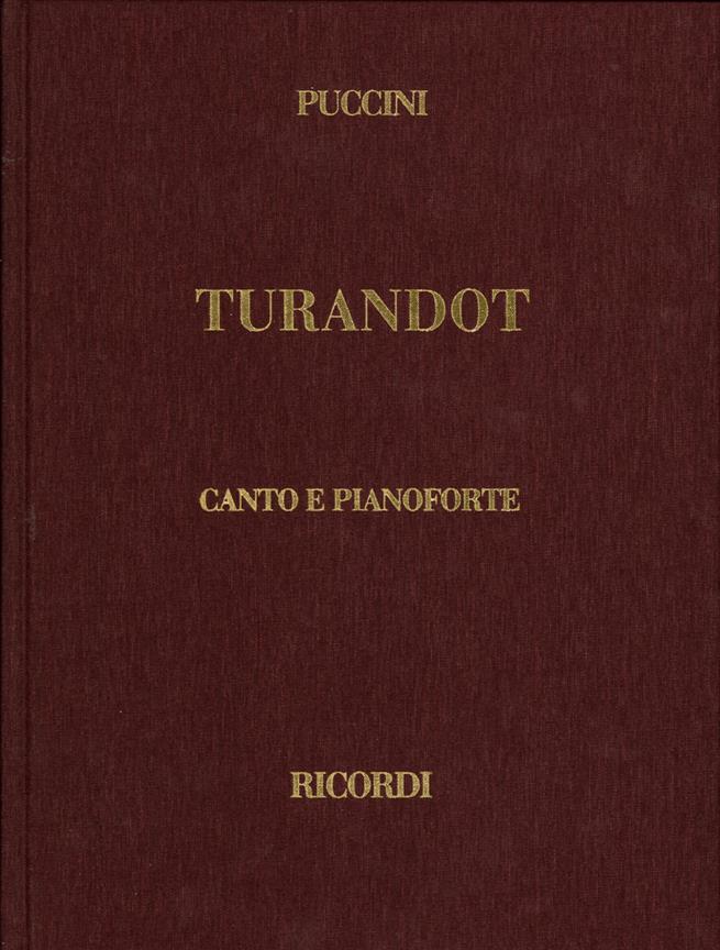 PUCCINI G. - TURANDOT IN. R PUCCINI (L) -