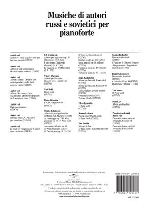 VARIOS. - CANCION Y DANZA POPULAR SOVIETICA (P4MANOS) 3