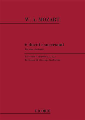 MOZART W.A. - DUOS CONCERTANTES (6) (CL)