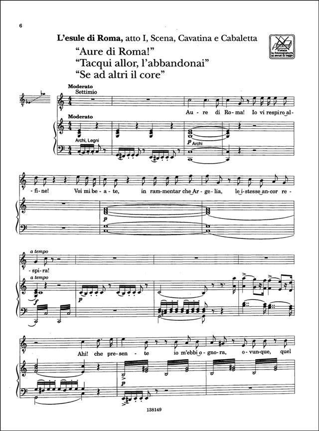 DONIZETTI G. - ARIAS DEL MELODRAMA ITALIANO PARA TENOR 3