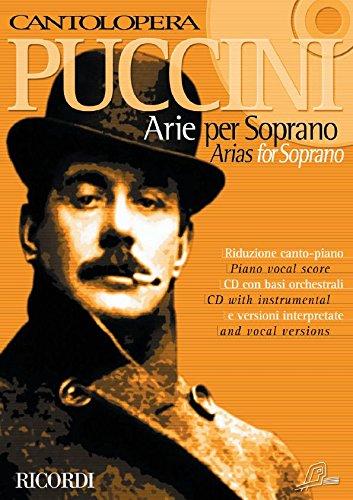 PUCCINI G. - CANTOLOPERA ARIAS PARA SOPRANO Vº1  (+CD) -