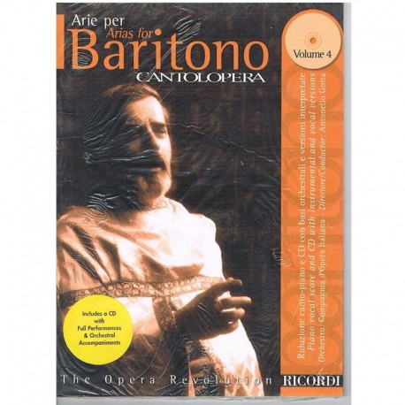 ALBUM. - CANTOLOPERA ARIAS PARA BARITONO V.4 (+CD) -