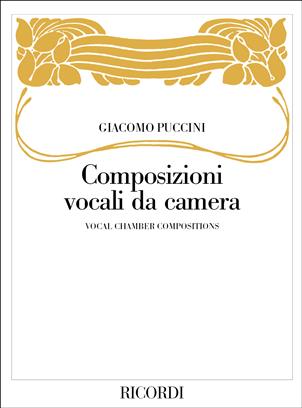 PUCCINI G. - COMPOSICIONES VOCALES DE CAMARA