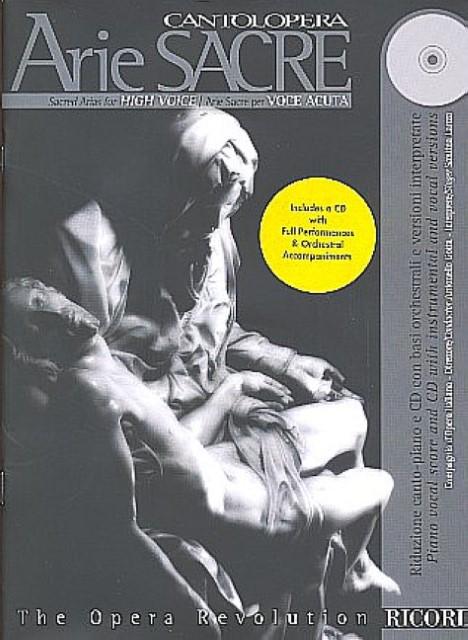 ALBUM. - CANTOLOPERA ARIA SACRA (HIGH) CANTO Y PIANO  +CD