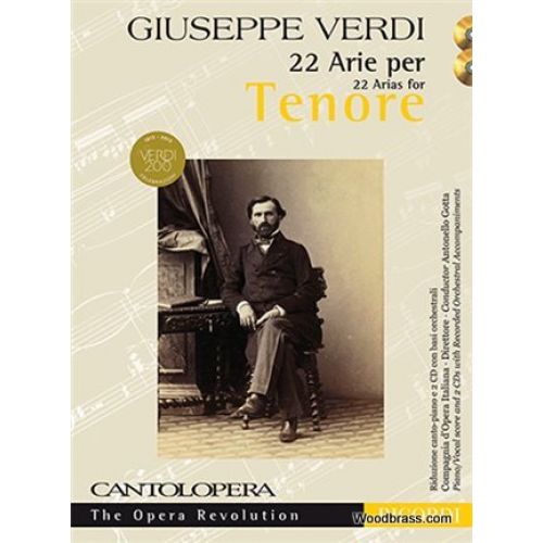 VERDI G. - CANTOLOPERA ARIAS (22) TENOR +CD