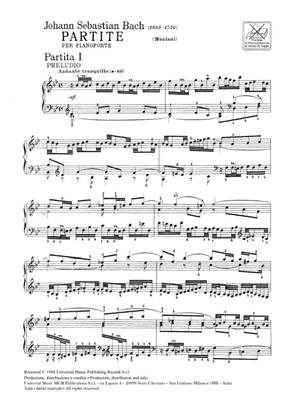 BACH J.S. - PARTITAS URTEXT (6) - BWV.825-830 2