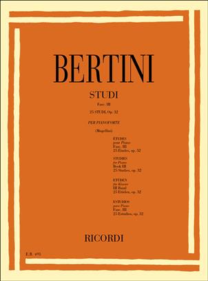 BERTINI H. - ESTUDIOS (25) - OP.32