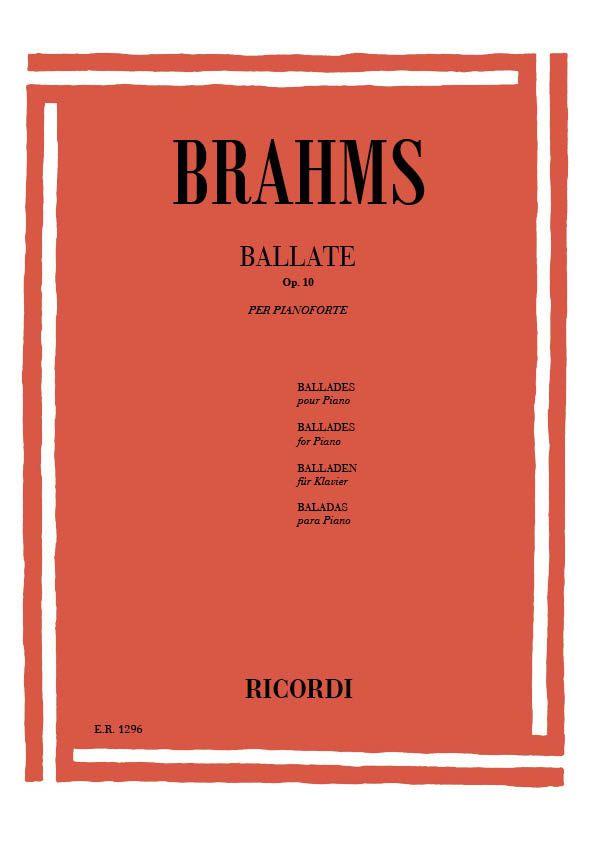 BRAHMS J. - BALADAS (4) - OP.10