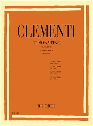 CLEMENTI M. - SONATINAS (12) - OP.36/37/38