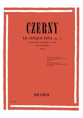 CZERNY C. - LOS CINCO DEDOS - OP.777