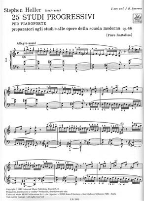 HELLER S. - ESTUDIOS PROGRESIVOS (25) - OP.46 2