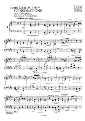 LISZT F. - CONSOLACIONES (6) - 2
