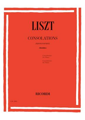 LISZT F. - CONSOLACIONES (6) -