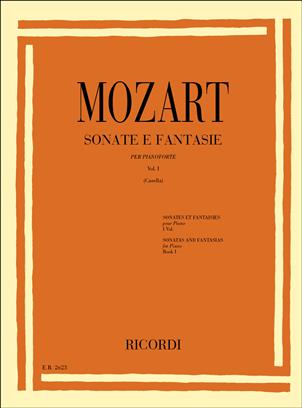 MOZART W.A. - SONATAS Y FANTASIAS V.1 (CASELLA) -