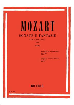 MOZART W.A. - SONATAS Y FANTASIAS V.2 -