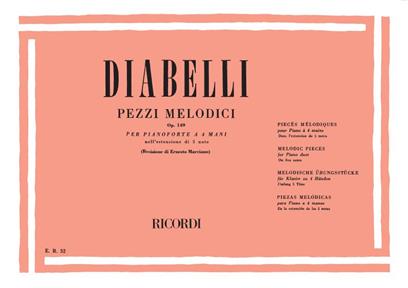 DIABELLI A. - PIEZAS MELODICAS - OP.149