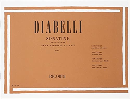 DIABELLI A. - SONATINAS - OP.24/54/58/60