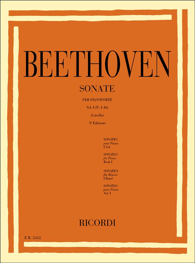BEETHOVEN L.V. - SONATAS V.1 (1-16) (CASELLA) -